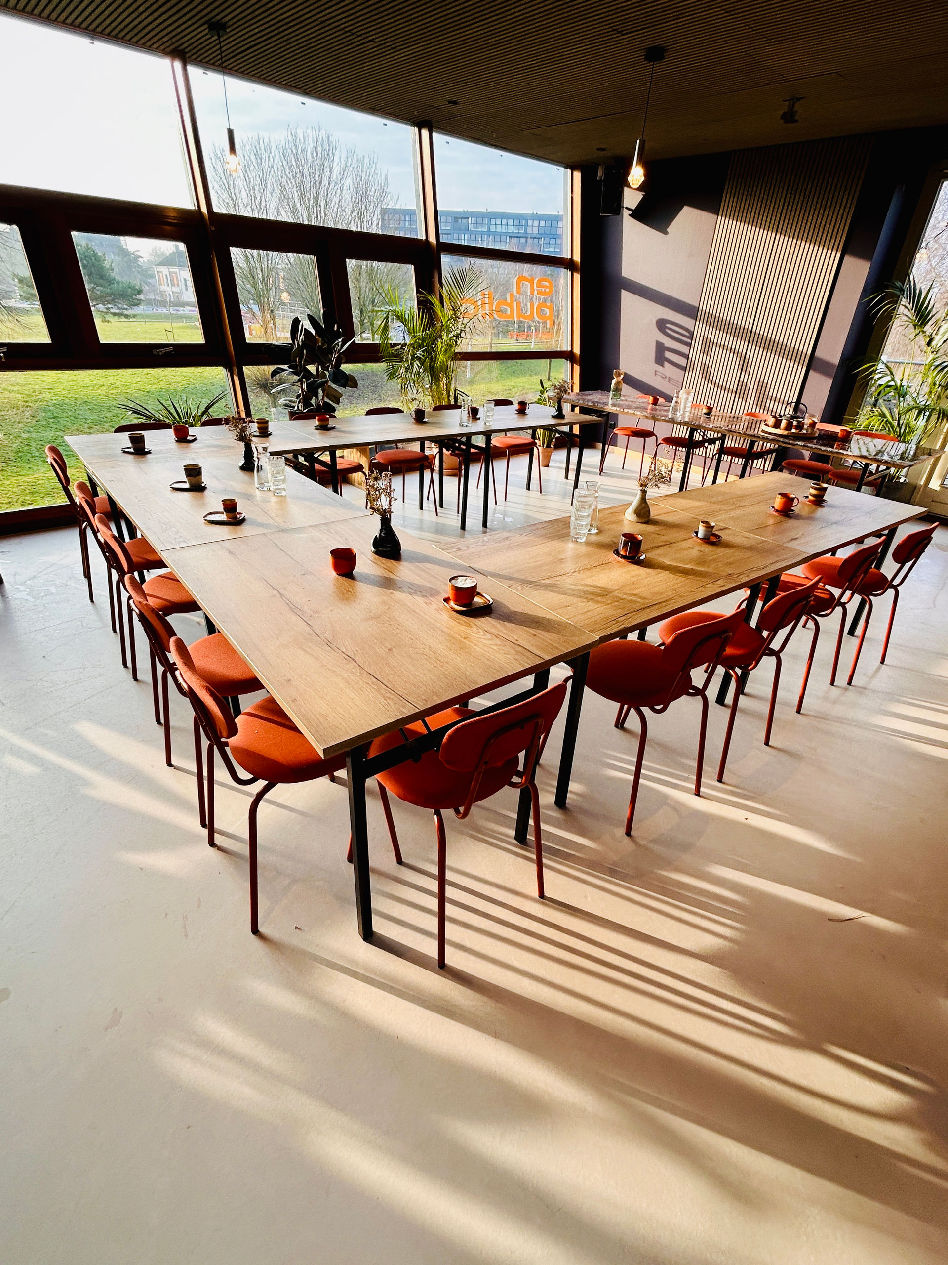 Vergaderen op De Etage